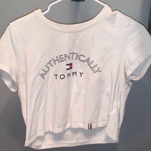 Cropped TH Short-Sleeve Tee